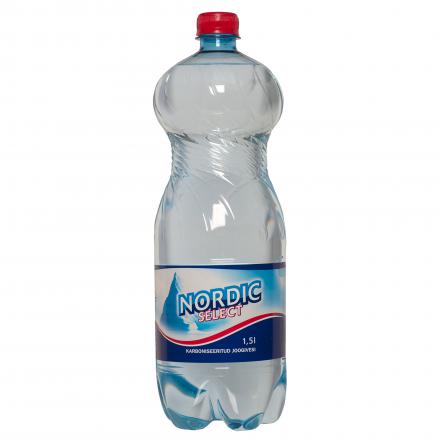 Nordic Select karboniseeritud joogivesi 1,5L