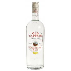 Old Captain Extra Dry Caribbean Rum 37.5%VOL 1.0L