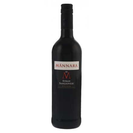 Mannara Syrah Sangiovese Sicilia 13,5%vol 0,75l