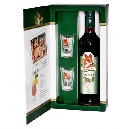 Fläminger Jagd 30%vol 0,70L komplekt 2 klaasiga