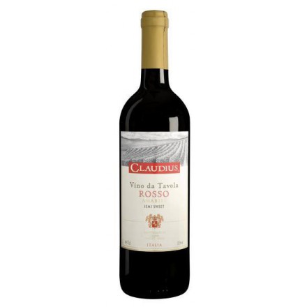 Claudius Rosso Semi Sweet 11,5%vol 0,75l